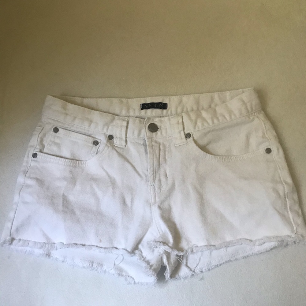 White Shorts